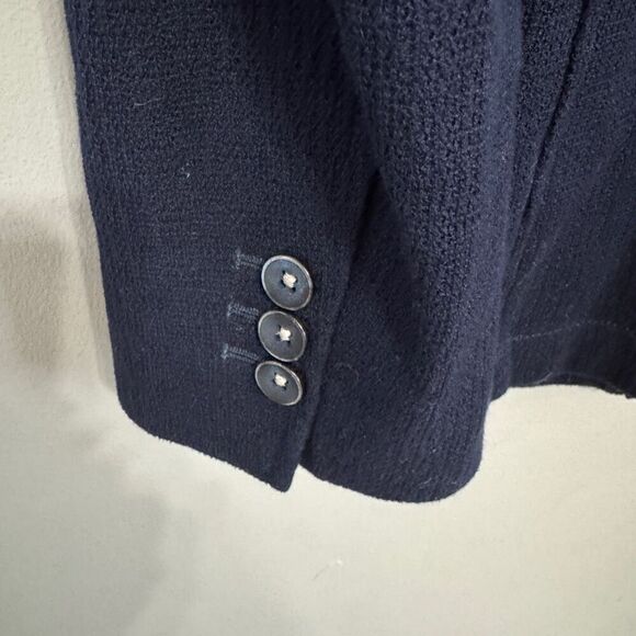 The Gigi | Angie unstructured navy blue jacket/blazer EU size 48 US 38 - Picture 8 of 11